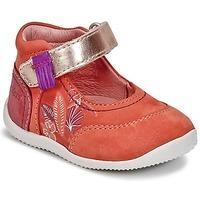 kickers bimambo girlss childrens shoes pumps ballerinas in orange