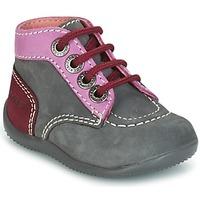 Kickers BONBON girls\'s Children\'s Mid Boots in grey