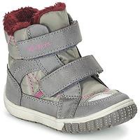 Kickers BLIZZ girls\'s Children\'s Mid Boots in grey