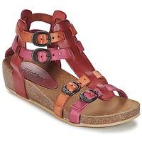 kickers bomdia girlss childrens sandals in red