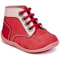 Kickers BONBON girls\'s Children\'s Mid Boots in pink