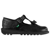 Kickers Bow Brogue Junior Girls Shoes