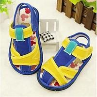 Kids\' Girls\' Baby Sandals Comfort Cotton Casual Comfort Ruby Blue Flat