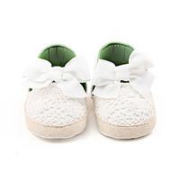 kids baby loafers slip ons first walkers flower girl shoes fabric spri ...