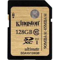 Kingston Ultimate (128GB) SDXC Class 10 Flash Card (Gold)