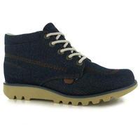 Kickers Kick HiTop Denim Boots Mens