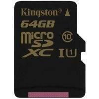 Kingston (64gb) Uhs-i Microsdhc Card (class 10) Without Adaptor