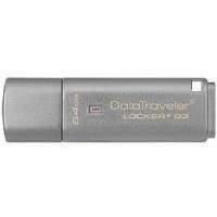 Kingston Datatraveler Locker+ G3 (64gb) Usb 2.0 Flash Drive (silver)