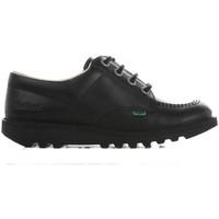 Kickers Kick Lo M Core Mens Black Leather Shoes men\'s Casual Shoes in black