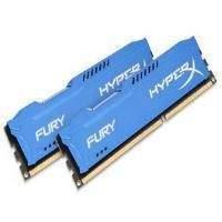 kingston hyperx fury blue 8gb 2 x 4gb memory kit 1600mhz ddr3 non ecc  ...