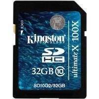 Kingston Secure Digital High Capacity (sdhc) Ultimate X 32gb 100x Memory Card (class 10)