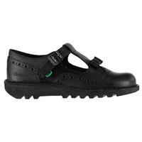 Kickers Bow Brogue Ladies Shoes