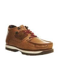 Kickers Bosley Boots DARK TAN LEATHER