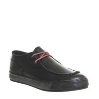 kickers tovni trap black leather