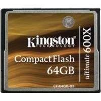 Kingston Compactflash Ultimate (64gb) Memory Card 600x With Recovery