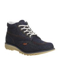 Kickers Kick Hi Denim DARK BLUE