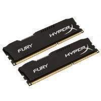 kingston hyperx fury black 16gb 2 x 8gb memory kit 1600mhz ddr3 cl10 2 ...