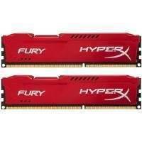 kingston hyperx fury red 8gb 2 x 4gb memory kit 1333mhz ddr3 non ecc c ...