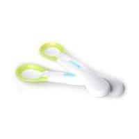 kidsme ideal temperature spoons lime green