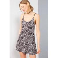 kimchi blue cambridge floral dobby slip dress brown