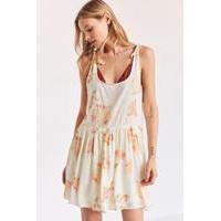 Kimchi Blue Shirley Tie-Shoulder Babydoll Dress, CREAM