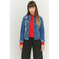 Kings of Indigo Patch Denim Jacket, BLUE