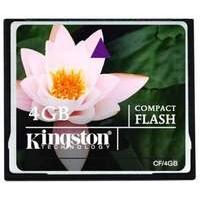 Kingston Standard Compactflash 4gb Memory Card