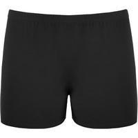 Kim Basic Jersey Stretch Hot Pants - Black