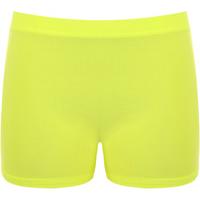 Kim Basic Jersey Stretch Hot Pants - Yellow