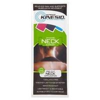 kinesio pre cut neck adhesive muscle support tape