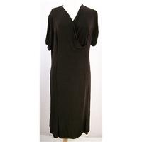 Kim&Co. - Size: L - Brown - Calf length dress