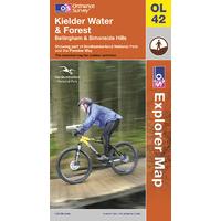 Kielder Water & Forest - OS Explorer Map Sheet Number OL42