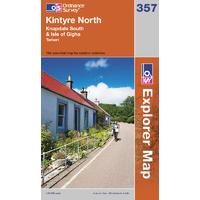 Kintyre North - OS Explorer Map Sheet Number 357