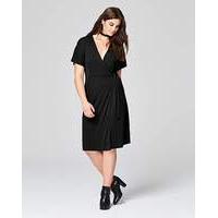 Kimono D Ring Wrap Dress