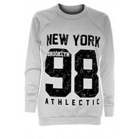 Kids New York 98 Printed Fleece Sweatshirt