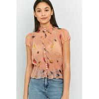 kimchi blue floralie floral print blouse nudechair