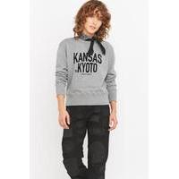 Kings of Indigo Kansas to Kyoto Grey Sweatshirt, GREY