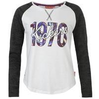 Kickers Long Sleeve Raglan T Shirt Ladies