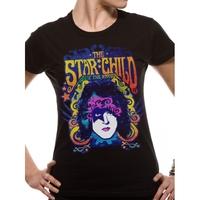 kiss the star child sk womens medium t shirt black