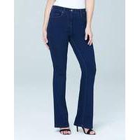 Kim High Waist Bootcut Jeans Reg