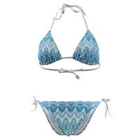 Kiwi Turquoise Triangle Swimsuit Melly Jolly