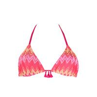 Kiwi Fuchsia Triangle Swimsuit Melly Polly