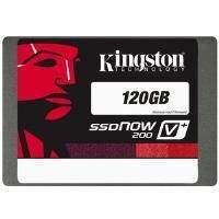 kingston ssdnow v200 120gb sata 3 25 inch solid state drive with adapt ...