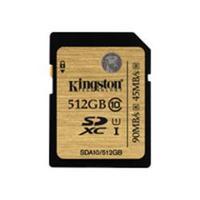 kingston 512gb sdxc class 10 uhs i 90mb