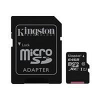 kingston 64gb microsdxc class 10 uhs i