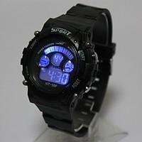 Kids\' Calendar Sports Charm watch Quartz Digital LED Cool Watches Unique Watches Strap Watch