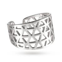 Kirstin Ash Triangle Filigree Ring Sterling-silver