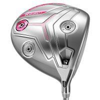 King F7 Womens Driver - Silver/Pink