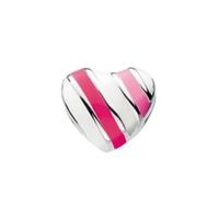 kit heath kids silver candy twist heart bead 79021pk002