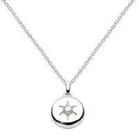 Kit Heath Silver White Pearl Locket 90178SVW013